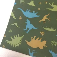 オックス生地　恐竜　入園入学