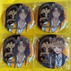 ツイステッドワンダーランド namco限定　ナムコ　グリッター缶バッジ　レオナ