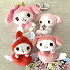 サンリオキャラクターズ　マイメロディ　マスコット　４点セット