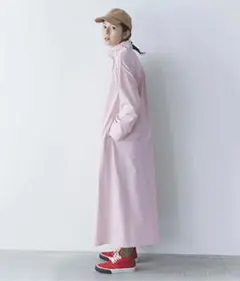 《days》コラボハイネックシャツワンピース