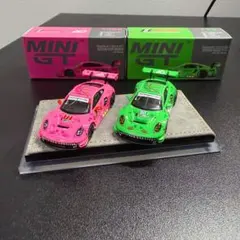 1/64 DWM ポルシェ 911 GT3R 緑恐竜 ミニカー 限定 - メルカリ