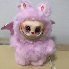 週末セール！ラブブ　モンスター風ピンクぬいぐるみ　キーホルダー