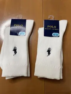 ポロラルフローレン靴下2足　20-22cm