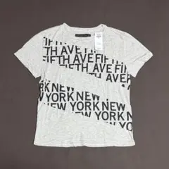 【新品未使用タグ付】Abercrombie & Fitch グレー Tシャツ S