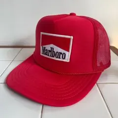 Marlboro マルボロ トラッカーキャップ レッド　赤　 90sのサムネイル