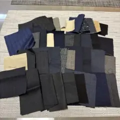 生地 はぎれセット ネイビー ブラック その他