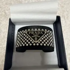 PRADA プラダ ラインストーンブレスレットのサムネイル