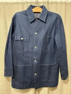 日本製希少 A.P.C. ダークデニム カバーオール S ゴールデンサイズ