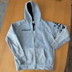 ATHLETA フード付きジップアップパーカー 150