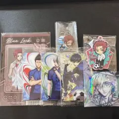 ブルーロック トレカ 缶バッヂ アクキー ラバスト クリアカード 凛 冴 潔