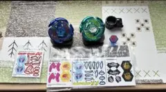 ベイブレード ギャラクシーペガシス 未使用品2個、WBBA非売品フェイス付き