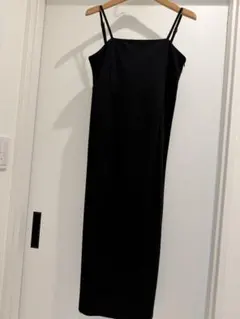 re:EDIT キャミワンピース ブラック SC