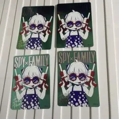 SPY×FAMILY ナツコミ 4枚セット　アーニャ　スパイファミリーのサムネイル