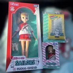 《新品》リカちゃんくじ セーラーズ チアスタイル Licca Sailors