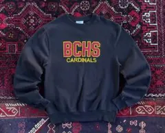 お*ゆ様 champion カレッジロゴ スウェット トレーナー ブラック S