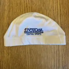 CENTRAL SPORTS 水泳帽 ホワイト　サイズL