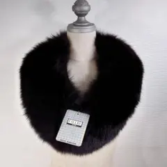 リアルファーストール フォックスファー こげ茶 成人式