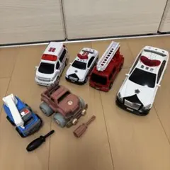 トイコー　サウンド　パトカー　緊急車両セット　音が鳴る　まとめ売り