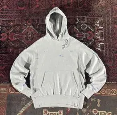 champion リバースウィーブ プルオーバー パーカー グレー M