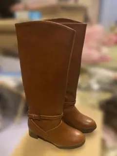 新品未使用品　shuca ブラウン ロングブーツ Sサイズ　レディース 1点限り