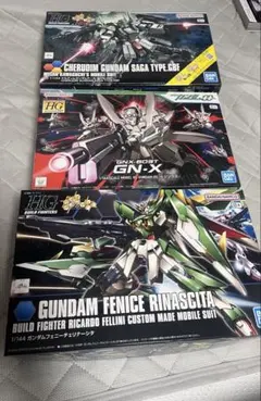 未開封 3点セット HG FG 機動戦士ガンダム00 アリオス／デュナメス