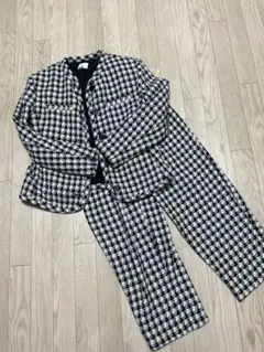 H &M ツイードセットアップ　　入学卒業発表会