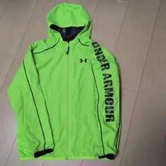 UNDER ARMOUR キッズフード付きウィンドブレーカー YMD140サイズ