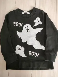 H&M おばけ　トレーナー　 スパンコール