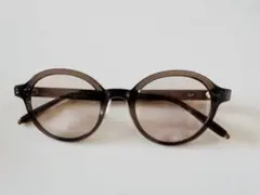 タイムセール中　度数なしボストン型サングラス　アイリッシュカラーレンズ