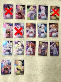 バラ売り⭕ ホロライブウエハース3(浴衣)