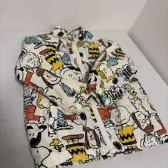 PEANUTS スヌーピー 総柄 ウィンドブレーカー 90cm ピーナッツ