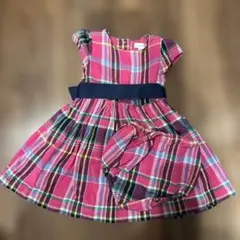 ラルフローレン　チェック柄半袖ワンピース 18M 85cm