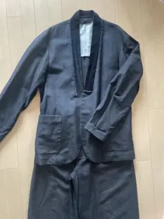 MARKAWARE セットアップ ヘンプ作務衣ジャケット×ワイドパンツ - メルカリ