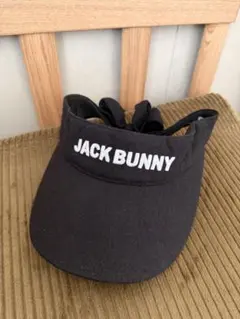 JACK BUNNY ブラック　サンバイザー