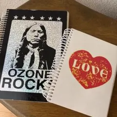 OZONEROKS オゾン　非売品ノベルティーノート２冊　ヒステリックグラマーのサムネイル