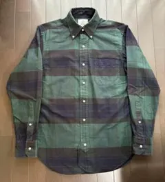 ブルックスブラザーズ　ブラックフリース　BD シャツ　USA製　ドレイクス　OX