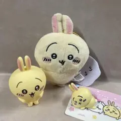 うさぎ(ちいかわ)ぬいぐるみ・フィギュアセット