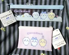 ちいかわ CHIKAWA ハチワレ うさぎ ペンケース フラットポーチ(S)