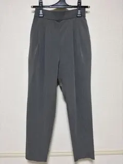 Mila Owen 後ろゴム2タックイージーパンツ　グレー