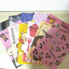 クリアファイル11点 リラックマ他