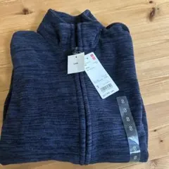 UNIQLO フリースフルジップジャケット S 68 Blue