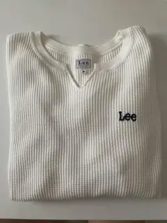 Lee　リブニット　ホワイト　長袖