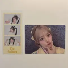 きゅーすと CUTIESTREET古澤里紗振袖トレカ