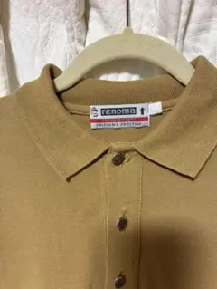 renoma U.P ポロシャツ ブラウン　メンズのサムネイル