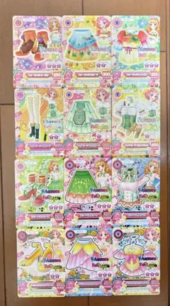 送料込み　アイカツ オーロラファンタジー　コーデ　12枚　まとめ売り