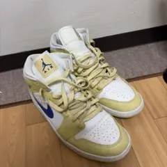 Air Jordan ハイカットスニーカー ホワイト/イエロー