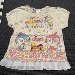 アンパンマン Tシャツ フリル付き