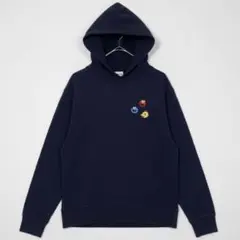 ユニクロ【L】セサミストリート コラボ 刺繍 パーカー フーディー スウェット