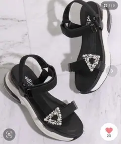ダイアナパール厚底スポサン　プラスダイアナのサムネイル