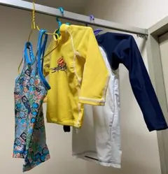キッズベビー水着ラッシュガード３点セット